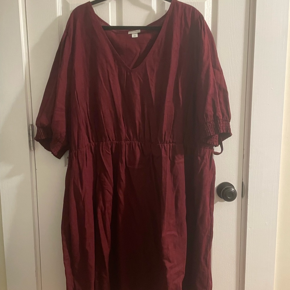 Maroon dress